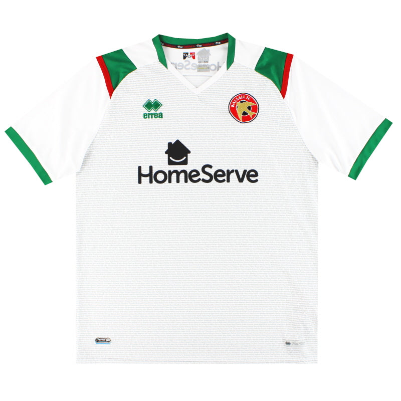 2021-22 Walsall Errea Third Trikot XXL