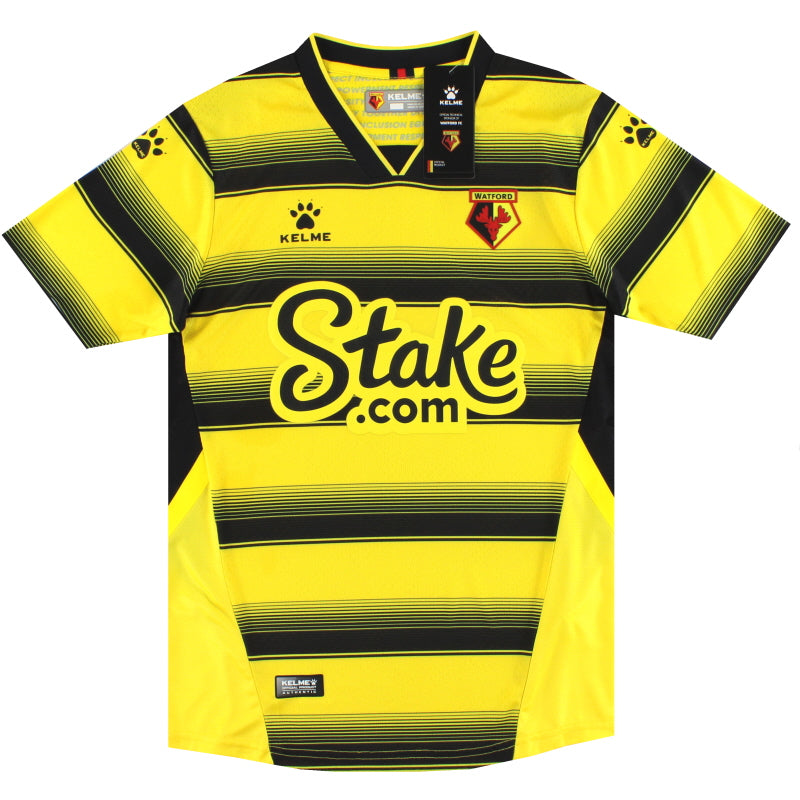 2021-22 Watford Kelme Heimtrikot *NEU IM KARTON* M