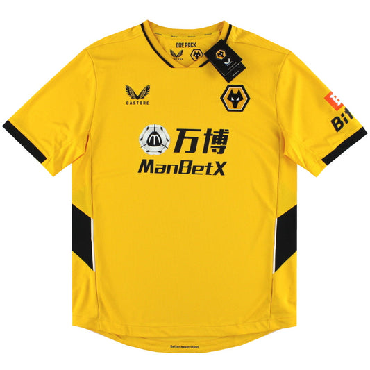 2021-22 Wolves Castore Home Shirt *w/tags*