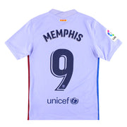2021-22 Barcelona Nike Auswärtstrikot Memphis #9 S