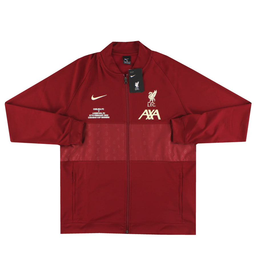 2021-22 Liverpool Nike Trainingsjacke "Carabao Cup Sieger" *mit Etiketten* XL