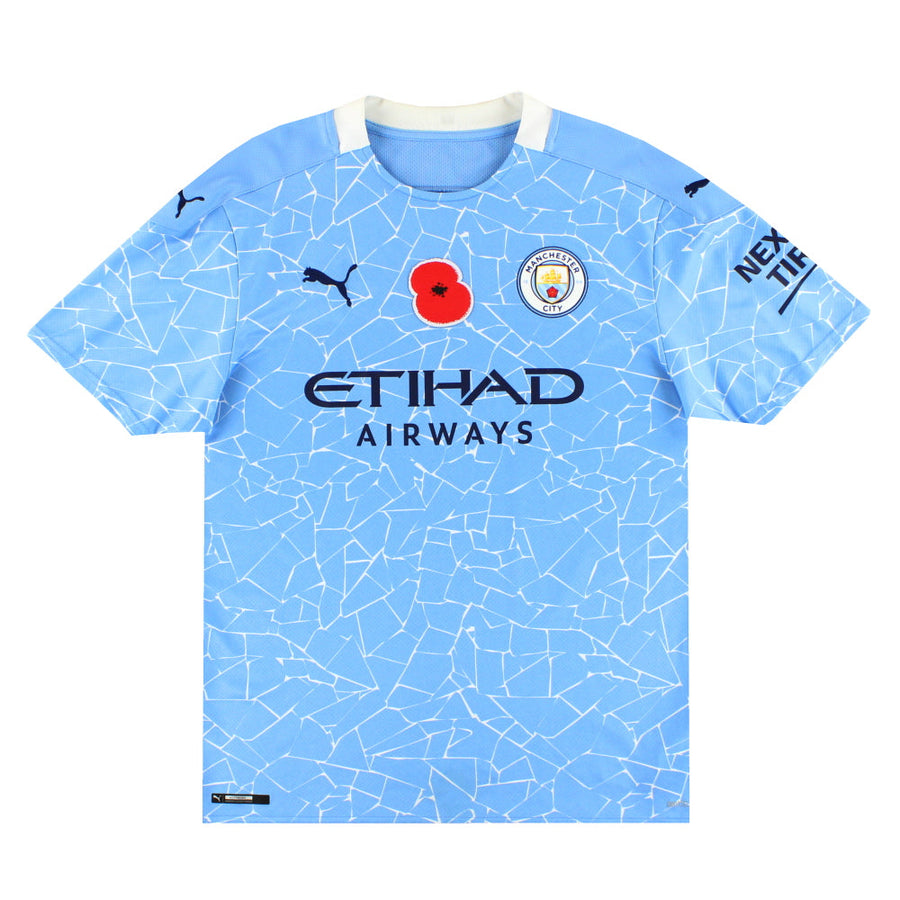2020-21 Manchester City Puma Heimtrikot *Neuwertig* L