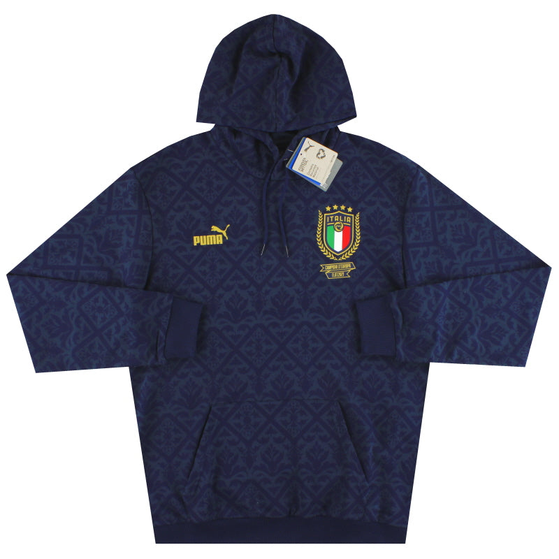 2021 Italien Puma 'Campioni D'Europa' Winter Hoodie *BNIB* M