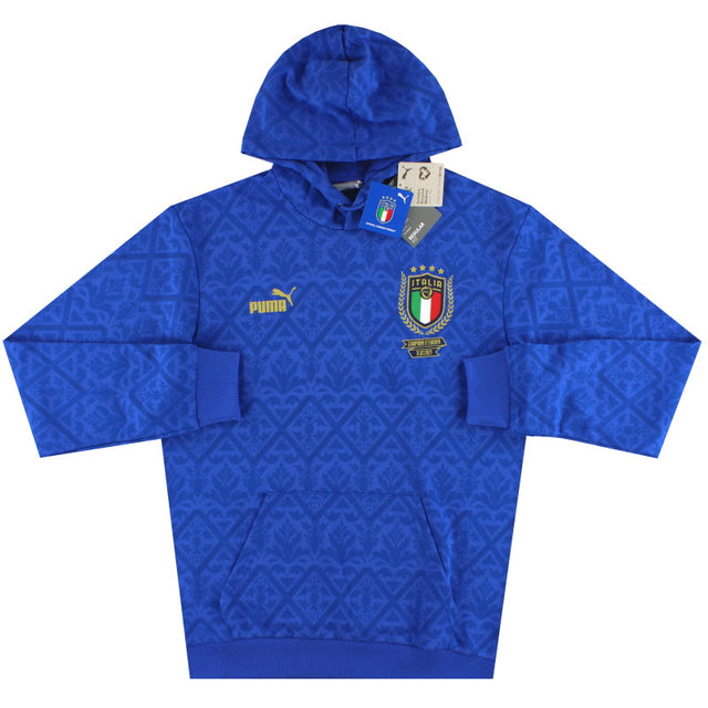 2021 Italy Puma 'Campioni D'Europa' Winter Hoodie *BNIB* M