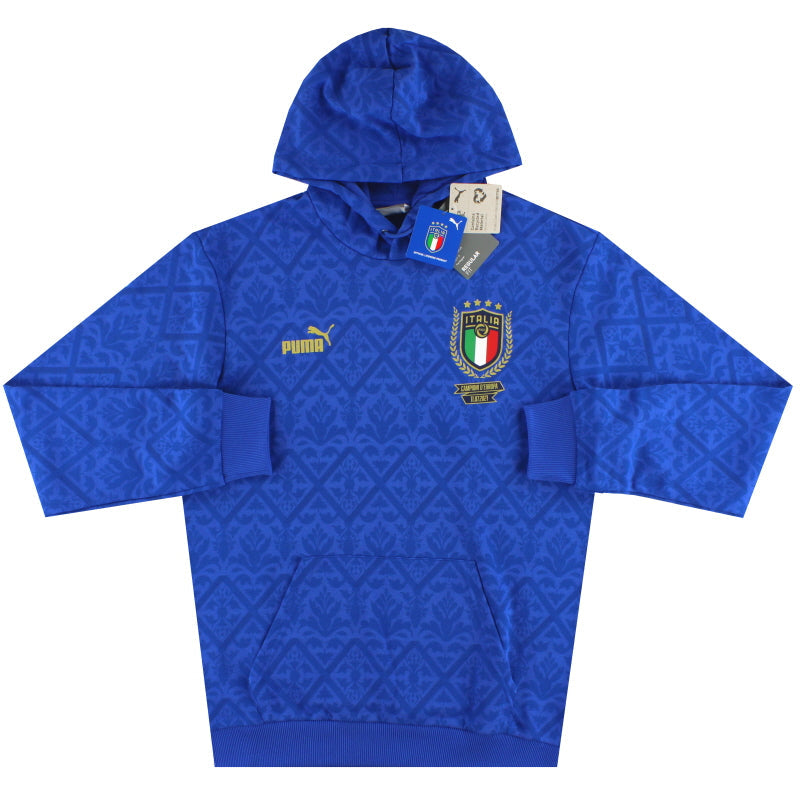 2021 Italien Puma 'Campioni D'Europa' Winter-Kapuzenpullover *BNIB* M
