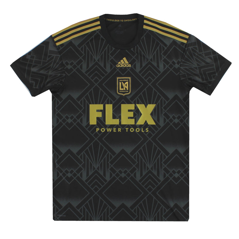 2021 Los Angeles FC adidas Home Shirt L