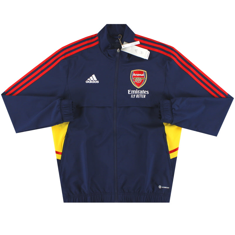 2022-23 Arsenal adidas Condivo Präsentationsjacke *m/Etiketten* S