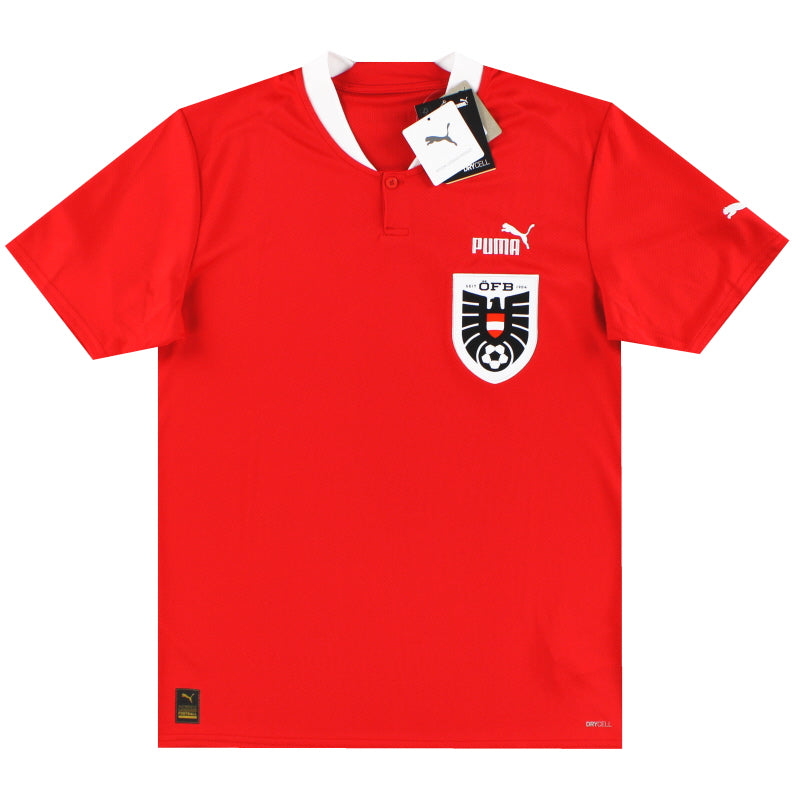 2022-23 Österreich Puma Heimtrikot *m. Etikett* M