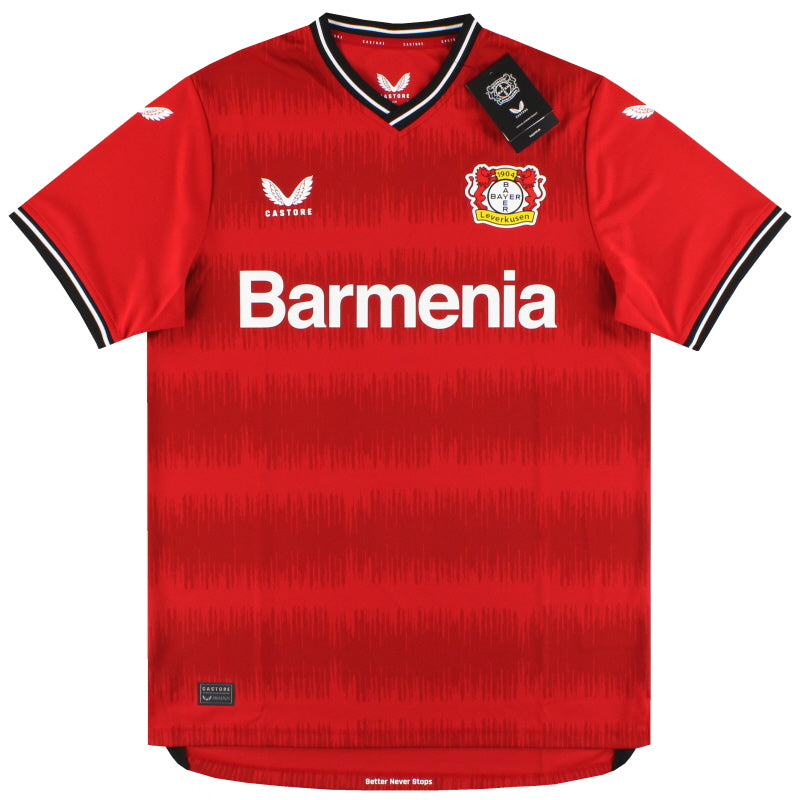 2022-23 Bayer Leverkusen Castore Heimtrikot *BNIB* Gr. S (Kinder)