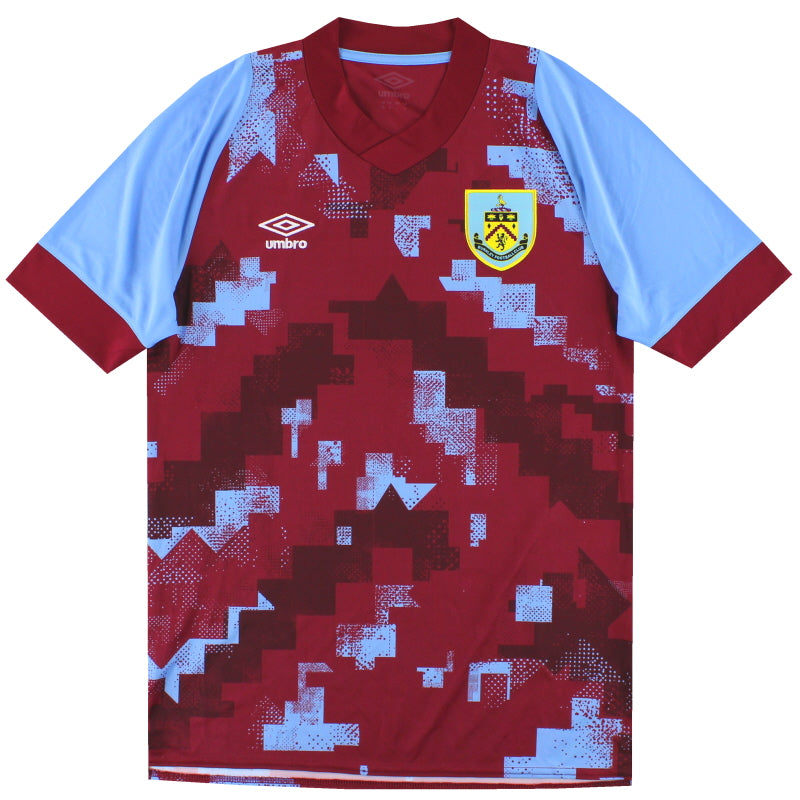 2022-23 Burnley Umbro Heimtrikot *Neuwertig* S