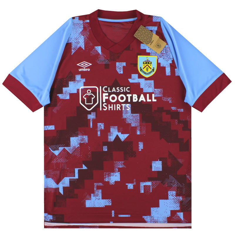 2022-23 Burnley Umbro Heimtrikot *BNIB* XXL