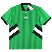 2022-23 Celtic adidas Icons Trikot *mit Etiketten* M