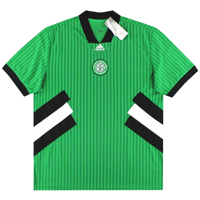2022-23 Celtic adidas Icons Trikot *mit Etiketten* M