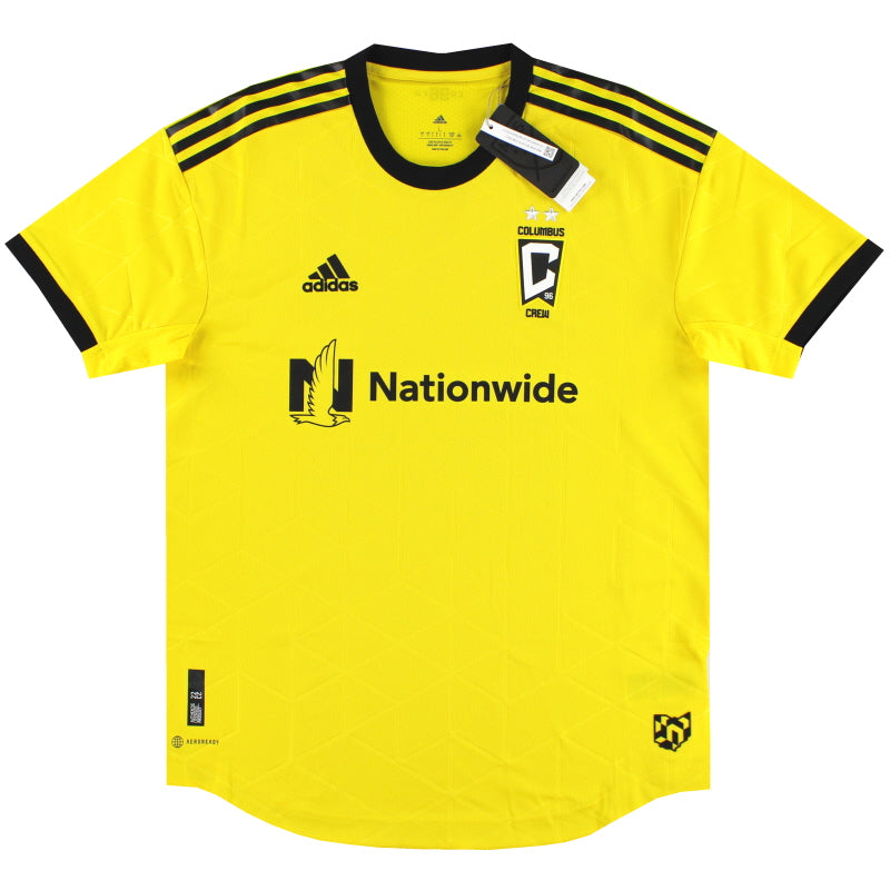 2022 -23 Columbus Crew adidas Authentic Heimtrikot *mit Etiketten* XL