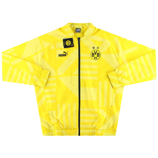 2022-23 Dortmund Puma Pre-Match Jacket *w/tags* L
