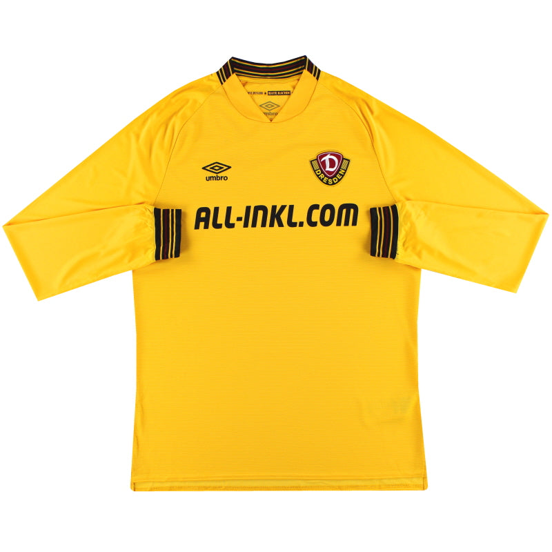 2022-23 Dynamo Dresden Umbro Heimtrikot Langarm *Neuwertig* XL