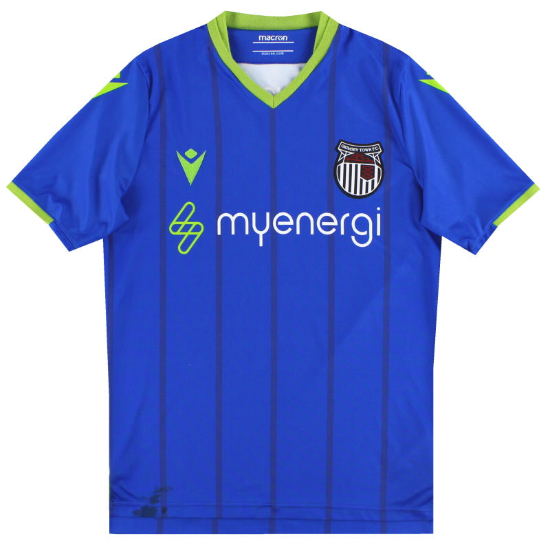 2022-23 Grimsby Town Macron Auswärtstrikot S