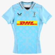 2022-23 Harlequins Castore Player Issue Pre Match Shirt *Neuwertig* S