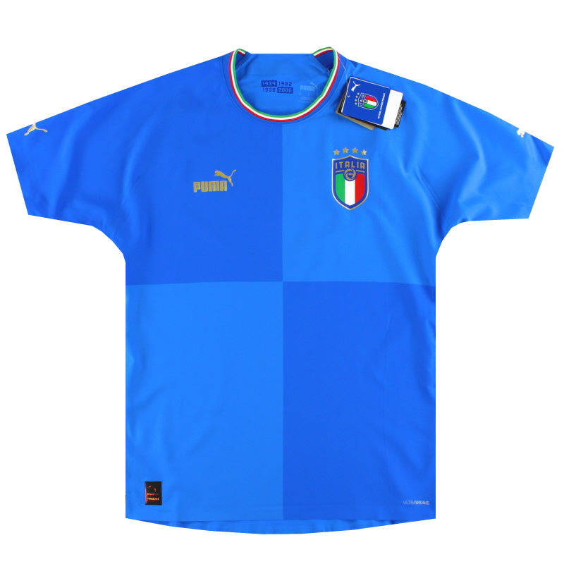 2022-23 Italien Puma Authentic Heimtrikot *m/Etiketten* XS