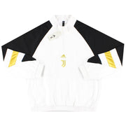 2022-23 Juventus adidas Icon 1/4 Zip Top *mit Etiketten* M