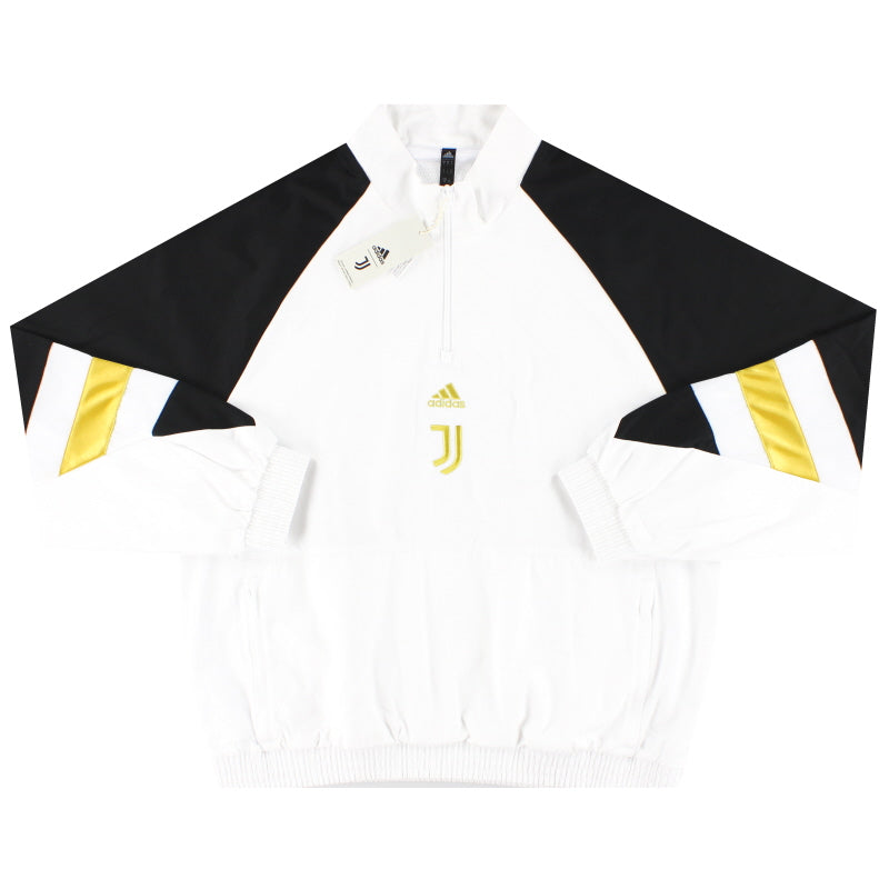 2022-23 Juventus adidas Icon 1/4 Zip Top *mit Etiketten* M