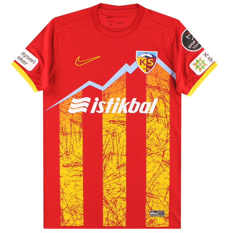 2022-23 Kayserispor Nike Player Issue Heimtrikot Uzodimma #80 *Neuwertig* M