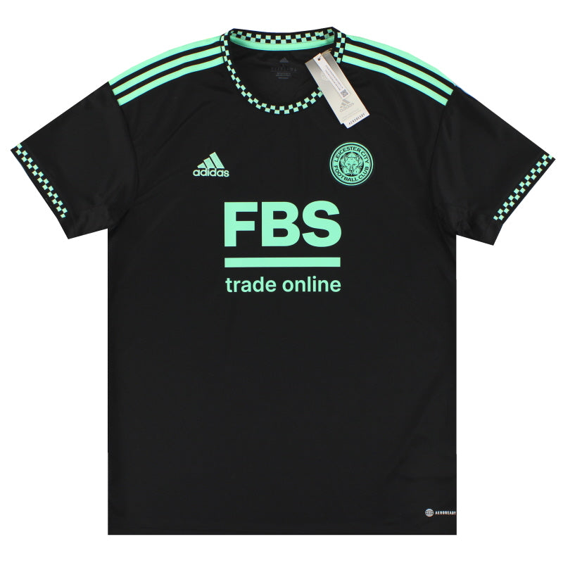 2022-23 Leicester adidas Auswärtstrikot *Neu mit Etikett* XXL