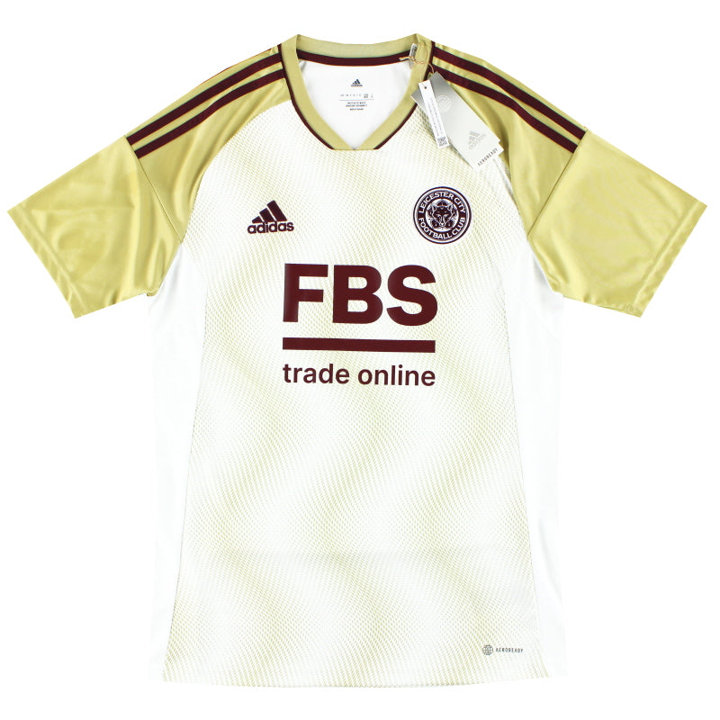 2022-23 Leicester adidas Ausweichtrikot *BNIB* S