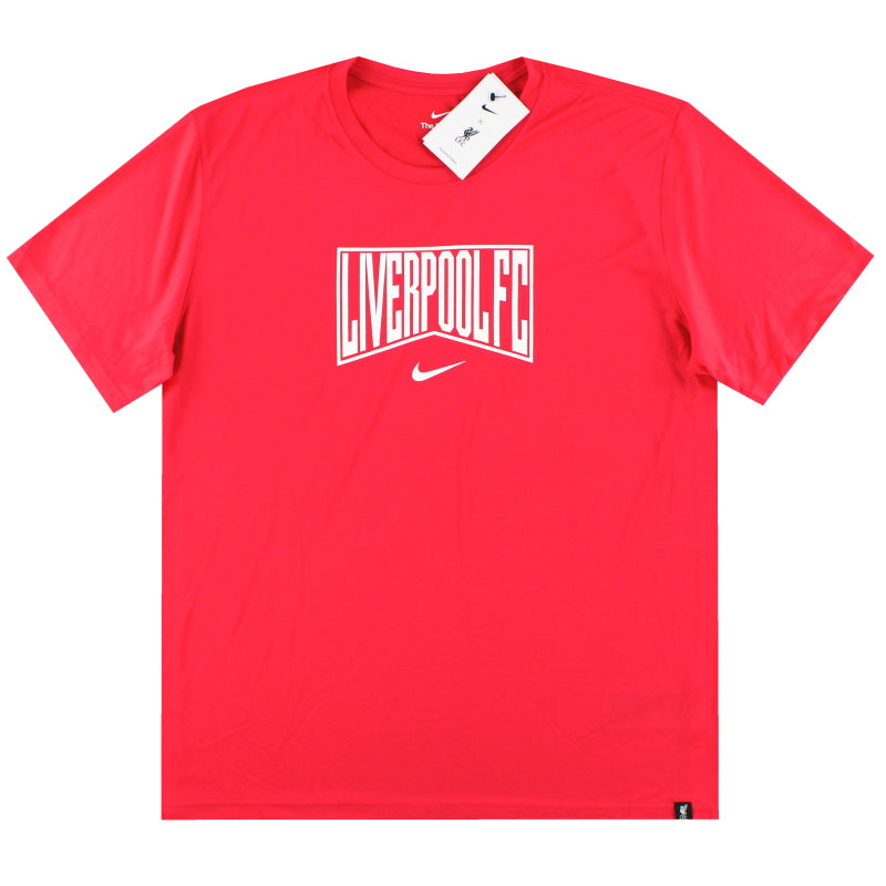 2022-23 Liverpool Nike Grafik-T-Shirt *mit Etikett* XL