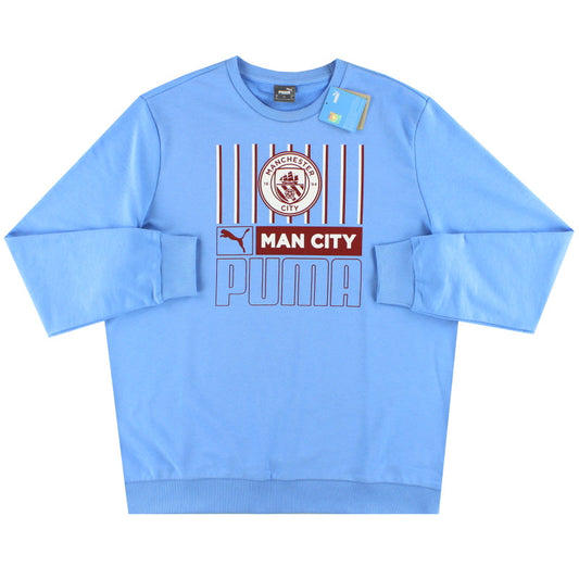 2022-23 Manchester City Puma FtblCore Crew Sweatshirt *w/tags* S