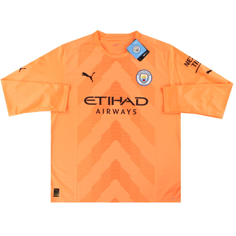 2022-23 Manchester City Puma Torwarttrikot *m/Etiketten* XL
