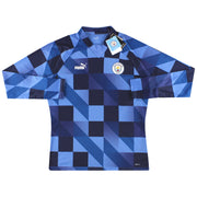 2022-23 Manchester City Puma Pre-Match Sweat Top *m. Etiketten* XS