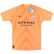 2022-23 Manchester City Puma Torwarttrikot (Spielerversion) *m. Etiketten* S