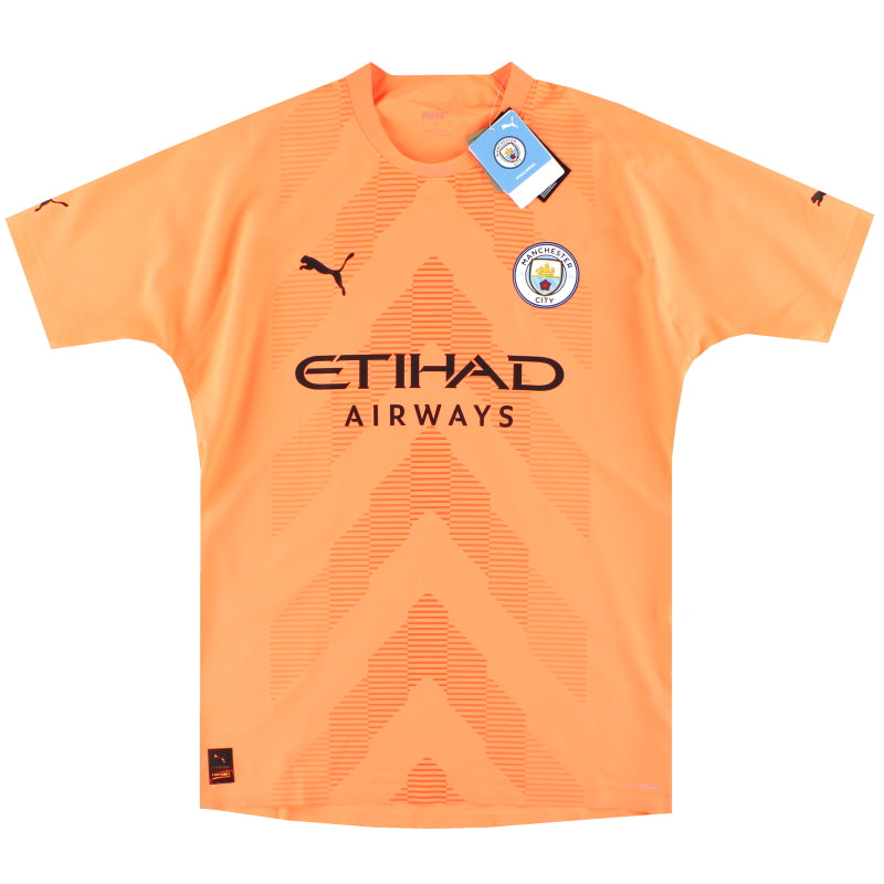2022-23 Manchester City Puma Torwarttrikot (Spielerversion) *m. Etiketten* S