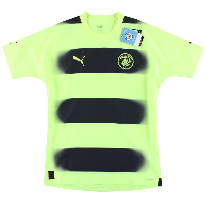 2022-23 Manchester City Puma Player Issue Auswärtstrikot *m/Etiketten* S