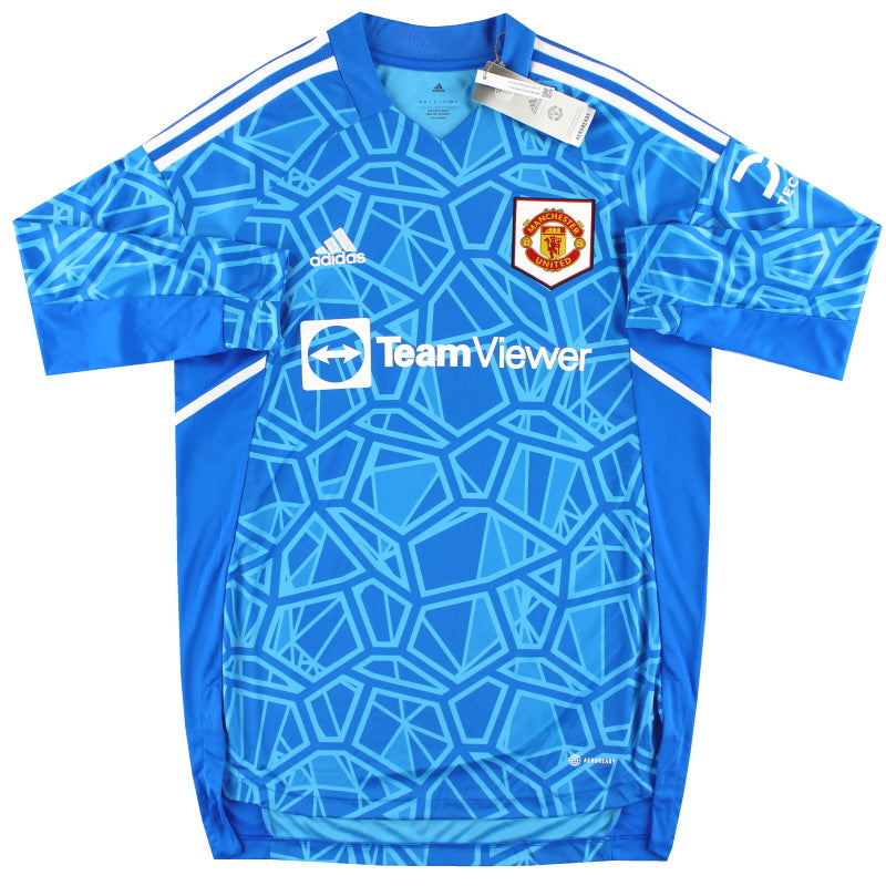 2022-23 Manchester United adidas Torwarttrikot *mit Etiketten* XL