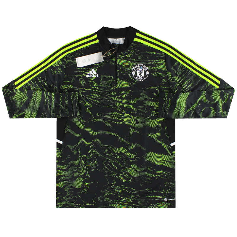 2022-23 Manchester United adidas Condivo 22 Trainingsoberteil *m. Etiketten* S
