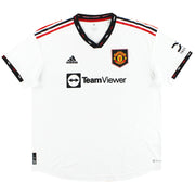 2022-23 Manchester United adidas Authentic Auswärtstrikot XXL