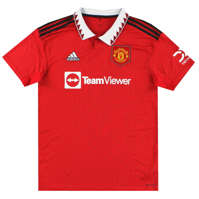 2022-23 Manchester United adidas Heimtrikot *Neuwertig* XL
