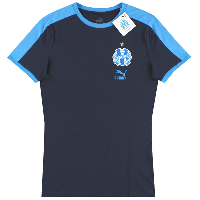 2022-23 Marseille Puma FtblHeritage T7 T-Shirt *m. Etiketten* S
