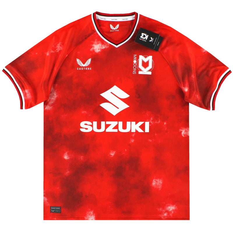 2022-23 MK Dons Castore Auswärtstrikot *BNIB* S