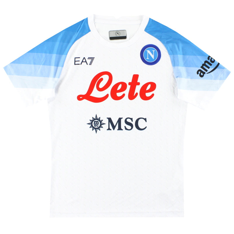 2022-23 Napoli EA7 Auswärtstrikot *Neuwertig* Jugend