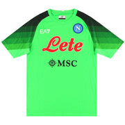 2022-23 Napoli EA7 European Torwarttrikot *Neuwertig* XL