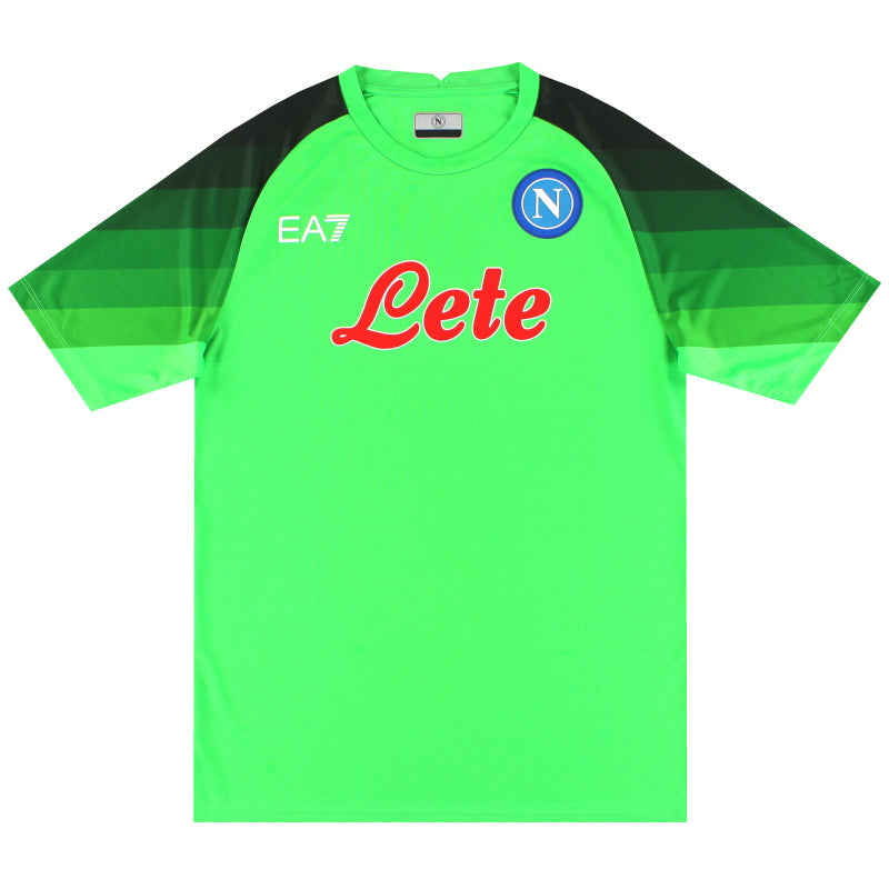 2022-23 Napoli EA7 Torwarttrikot Europa *Neuwertig* XL