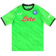2022-23 Napoli EA7 Torwarttrikot *Neuwertig* XXL