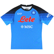 2022-23 Neapel EA7 Heimtrikot *Neuwertig* Jugend