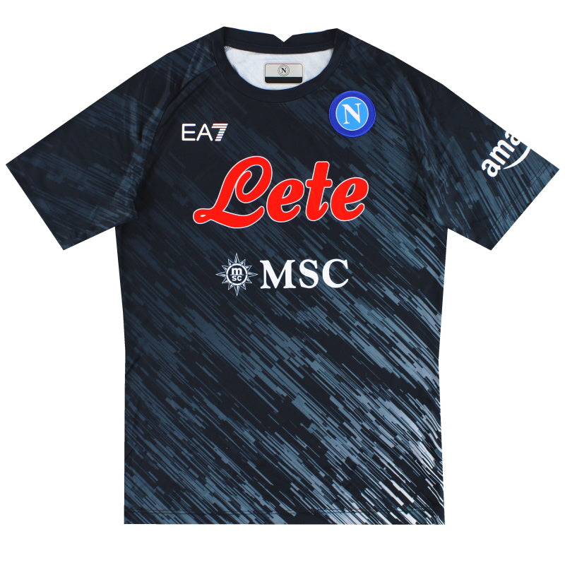 2022-23 Napoli EA7 Drittes Trikot *Neuwertig* Jugend