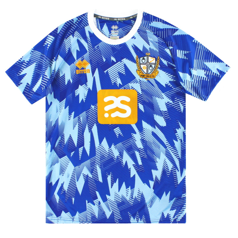 2022-23 Port Vale Errea Auswärtstrikot *BNIB* L