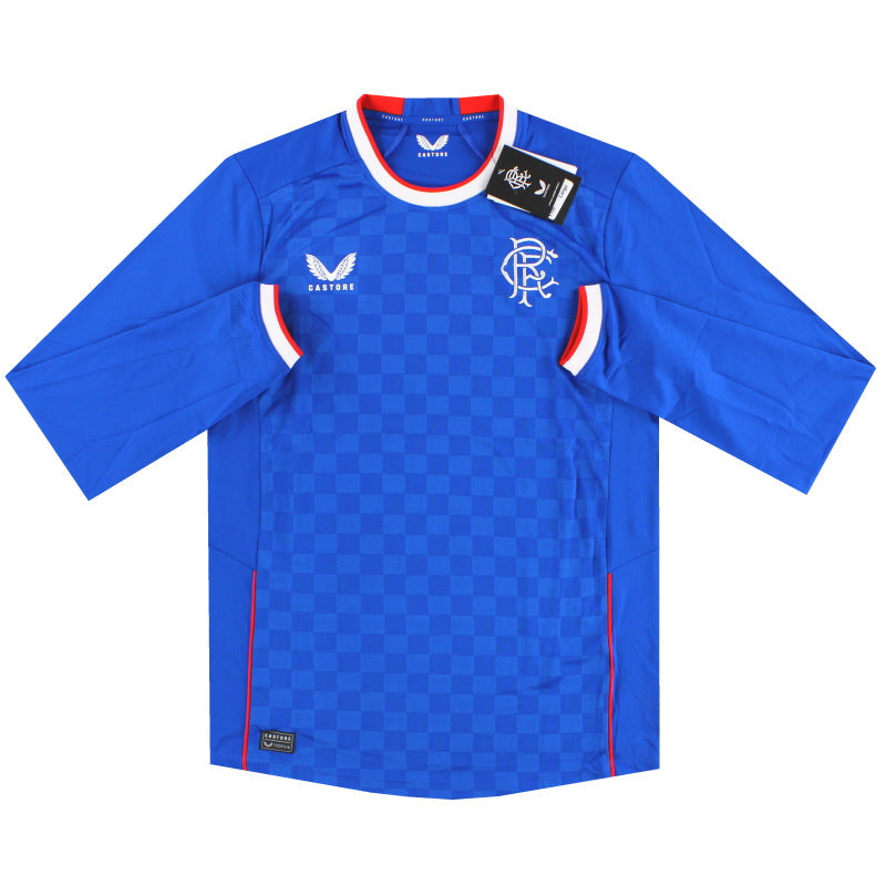 2022-23 Rangers Castore Pro Home Trikot L/S *BNIB* L
