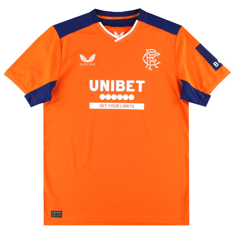 2022-23 Rangers Castore Drittes Trikot *Neuwertig* XXXXXL